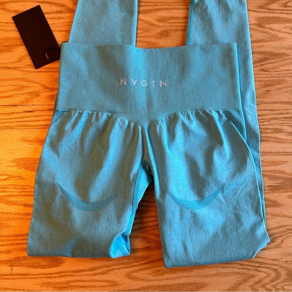 NWT NVGTN Contour Legging Caribbean Blue XS - Picture 4 of 7